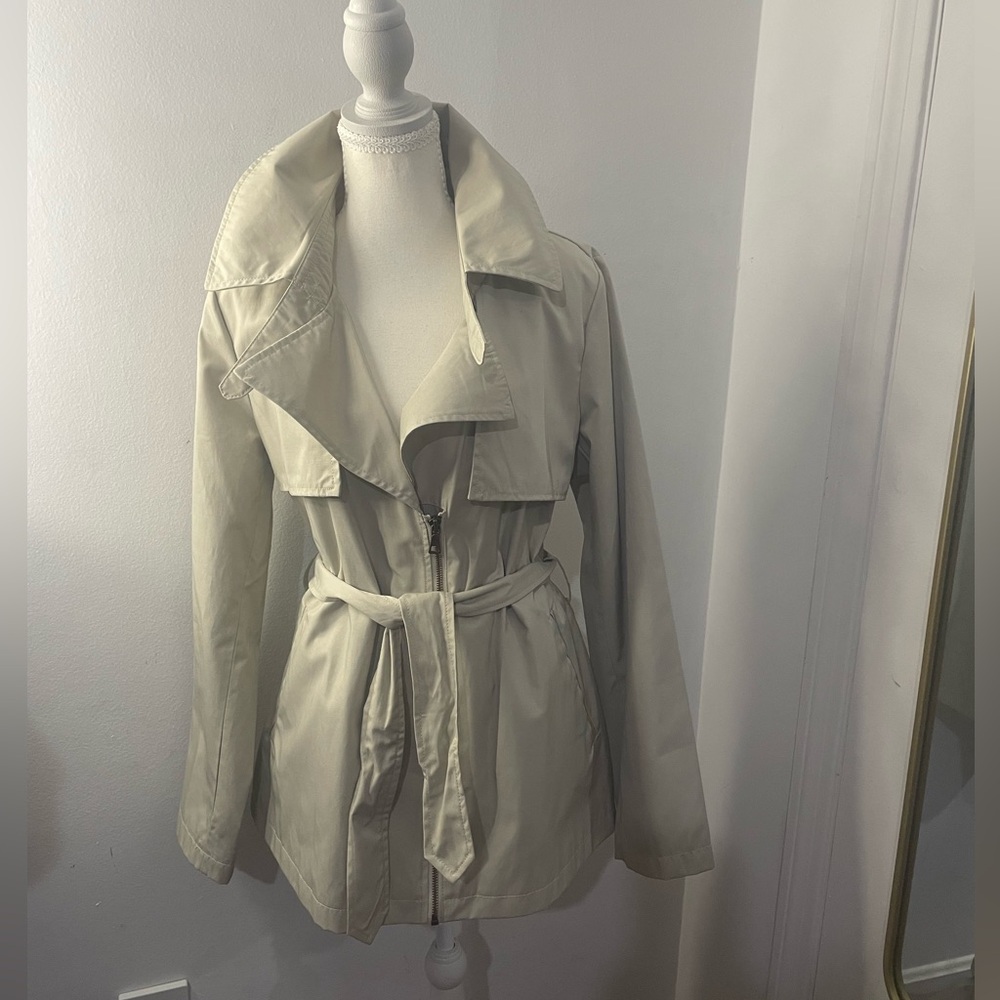 Sam Edelman Y2K Women's Beige Trench Coat